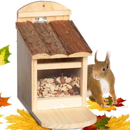 Eichhörnchen futterhaus - eichhörnchen,