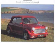 MINI ROVER CABRIOLET Cabrio Classic Car Prospekt Brochure 1992 93