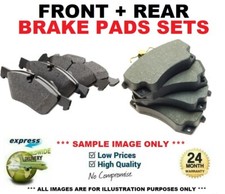 FRONT + REAR AXLE BRAKE PADS