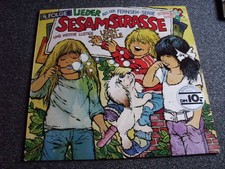 Sesamstasse-Lieder aus der Fernseh Serie-4.Folge LP-Germany-unsere Welt