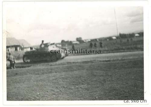 Orig foto vormarsch panzer - vormarsch,