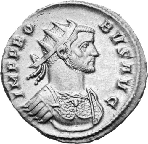 Silbermünze antoninian kaiser - silbermünze,