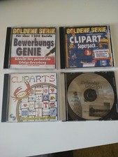 3 PC Cliparts 1990er Neunziger CDs Colorclips Bewerbung Kalender Data Becker 