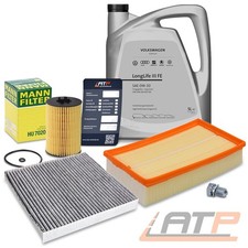 FILTERSET+5L + 0W-30 MOTORÖL FÜR AUDI A3 8V SEAT LEON VW GOLF 7 1.6 2.0 TDI