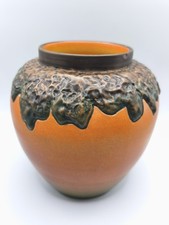 Jugendstil Keramik Vase Lava Design Kunsttöpferei P.E.Ipsen( 1834-1955) Dänemark