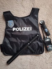 Polizei Spiel-Set für Kinder – ideal für Karneval, Fasching oder Rollenspiele
