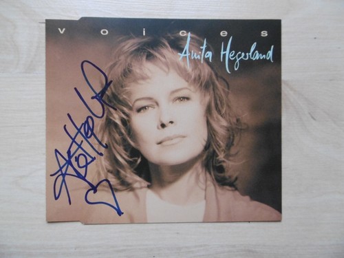 Anita hegerland autogramm - anita,