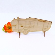 Feuerwehr Deko aus Holz 20 cm