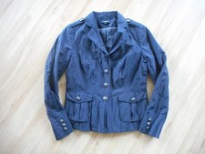 Damen - Jacke - Marke comma - Größe 38 - dunkel-blau - Blazer