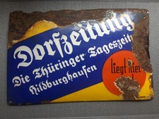 Emailschild Original  Dorfzeitung Thüringen Hildburghausen , Emaileschild