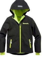 BENCH Jungen Jacke Softshelljacke Funktionsjacke Gr.152/158 schwarz 59,99 €  NEU