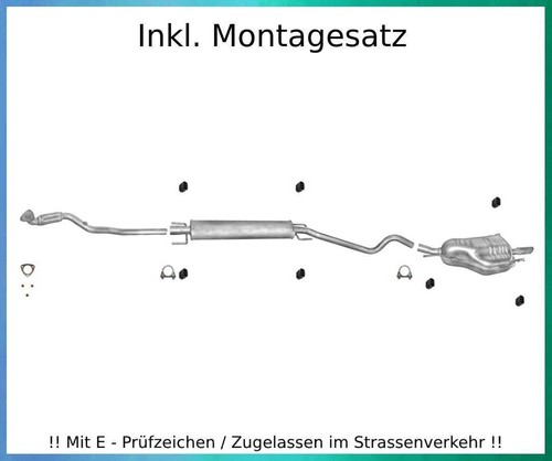 Auspuffanlage für opel astra - opel,