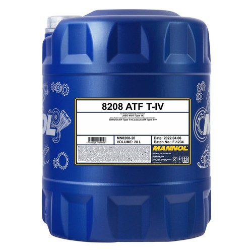 Mannol 8208 atf type iv - type, t-iv