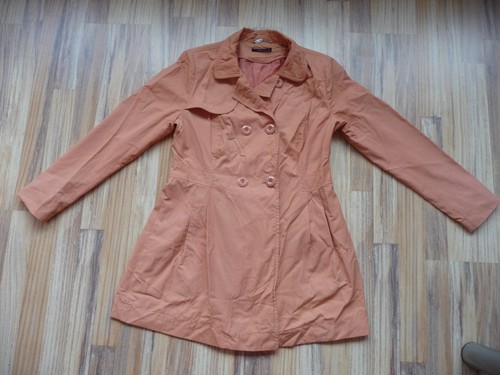 Damen jacke mantel apricot - jacke,