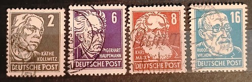 Briefmarken deutsche post - deutsche,