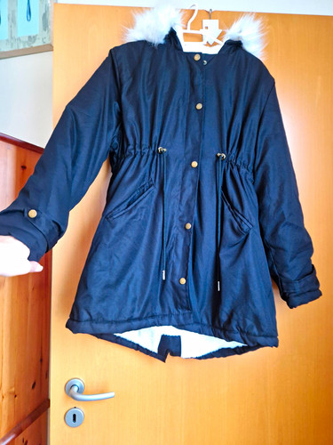 Winter parka jacke halblang - parka,