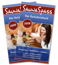 Gutscheinbuch SaunaSpass 2026