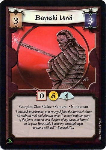 Bayushi urei ambition - bayushi,