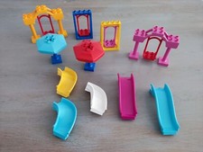 LEGO Duplo Rutsche Schaukel Hängebrücke Treppe Sonnenschirm Spielplatz aussuchen