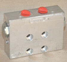 Hydrauliksteuerblock Steuerblock MS-5009-EG/A Anschlußplatte NEU