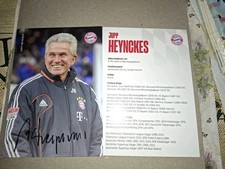 Autogrammkarte Jupp Heynckes