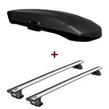 Dachbox Thule Vector L + Dachträger für Mercedes Sprinter Kasten/Kombi/Bus top