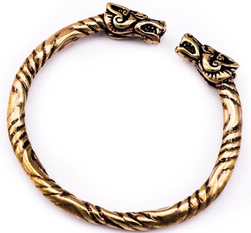 Bronze wikinger armreif viking - bronze,