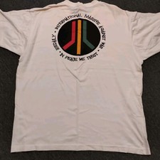 IrieDaily - T Shirt Peace L 90's Vintage - neuwertig