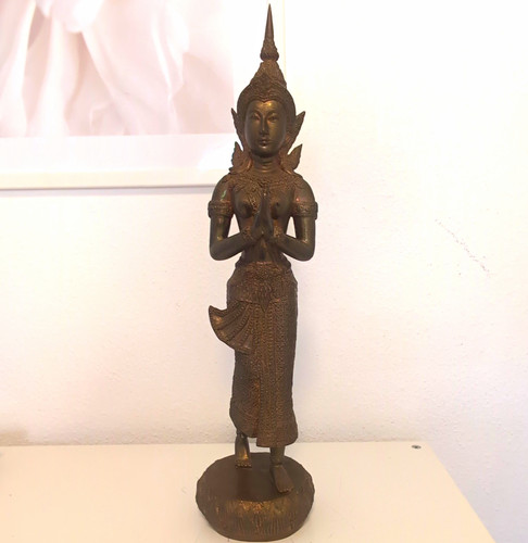 Thailändische bronzefigur - thailändische,