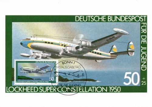 Karte erstausgabetag 1980 - karte,