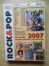 Musikzeitschriften Preis-Katalog von Rock & Pop 2007, wie neu