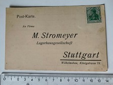 Antwort-Karte ca. 1910