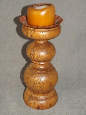 Kerzenhalter Kerzenleuchter Kerzenständer Kandelaber Holz shabby look vintage