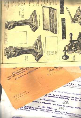 Zwei schreiben der firma - schreiben,
