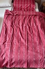 Bettwäsche Marke ELEGANTE 135x200 gebraucht Rot Paisleystreifen