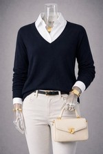 Tommy Hilfiger Damen V-Neck