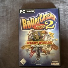 ROLLERCOASTER TYCOON 2 EXPANSION WACKY WORLDS - PC CD ROM MIT HANDBUCH