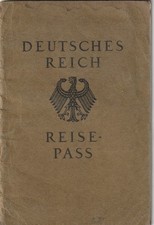 Reisepass Deutsches Reich -