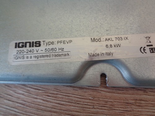 Stecker für ceranfeld ignis - ceranfeld,