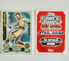 Topps Force Attax Clone Wars Serie 3 - LE 3 Obi-Wan Kenobi  limitierte Auflage