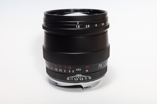 Voigtländer ultron 75mm - 75mm, f1.9