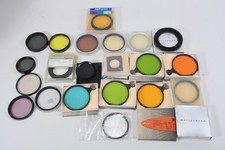 C26J09- Konvolut Foto Filter ua Hasselblad Heliopan diverse Durchmesser 