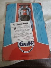 Blechschild Gulf Porsche 911 