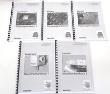 Bedienerhandbuch Satz Deckel FP2NC,FP3NC,FP4NC mit TNC355 Steuerrung