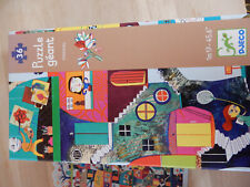 Djeco Puzzle mit 36 Teilen,Chlorocity (Baumhaus), für Kinder ab 4 Jahren