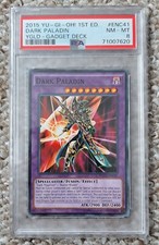YuGiOh!/Yu-Gi-Oh! PSA Graded 8 Dark Paladin/Dunkler Paladin YGLD ENC41