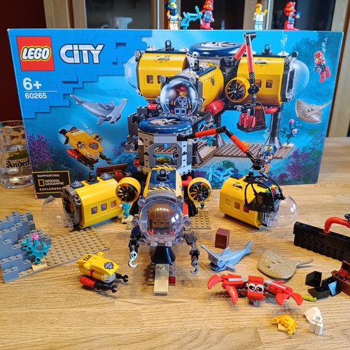 Lego city 60265 - lego, tauchstation