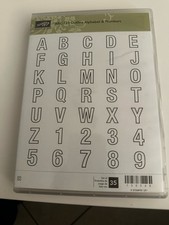 Stampin up ABC-123 Outline Alphabet & Numbers - Stempelset Stampin up