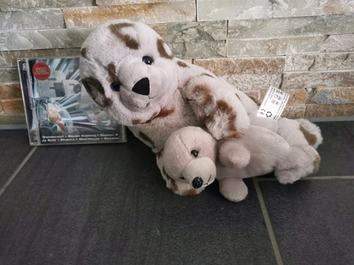 Kuscheltier robbe seehund - seehund, mit