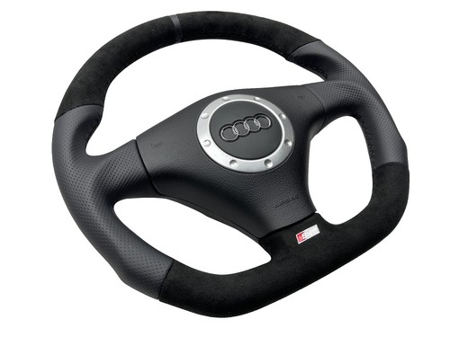 Audi leder lenkrad - 8n,